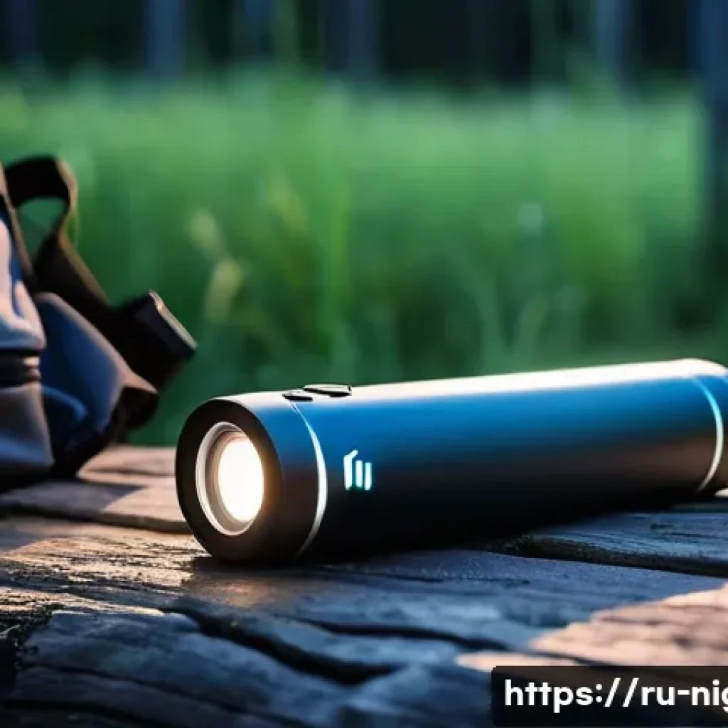 야경 촬영 중 필요한 보조 배터리 - A detailed close-up image of a professional photographer’s night shooting setup outdoors, featuring ...